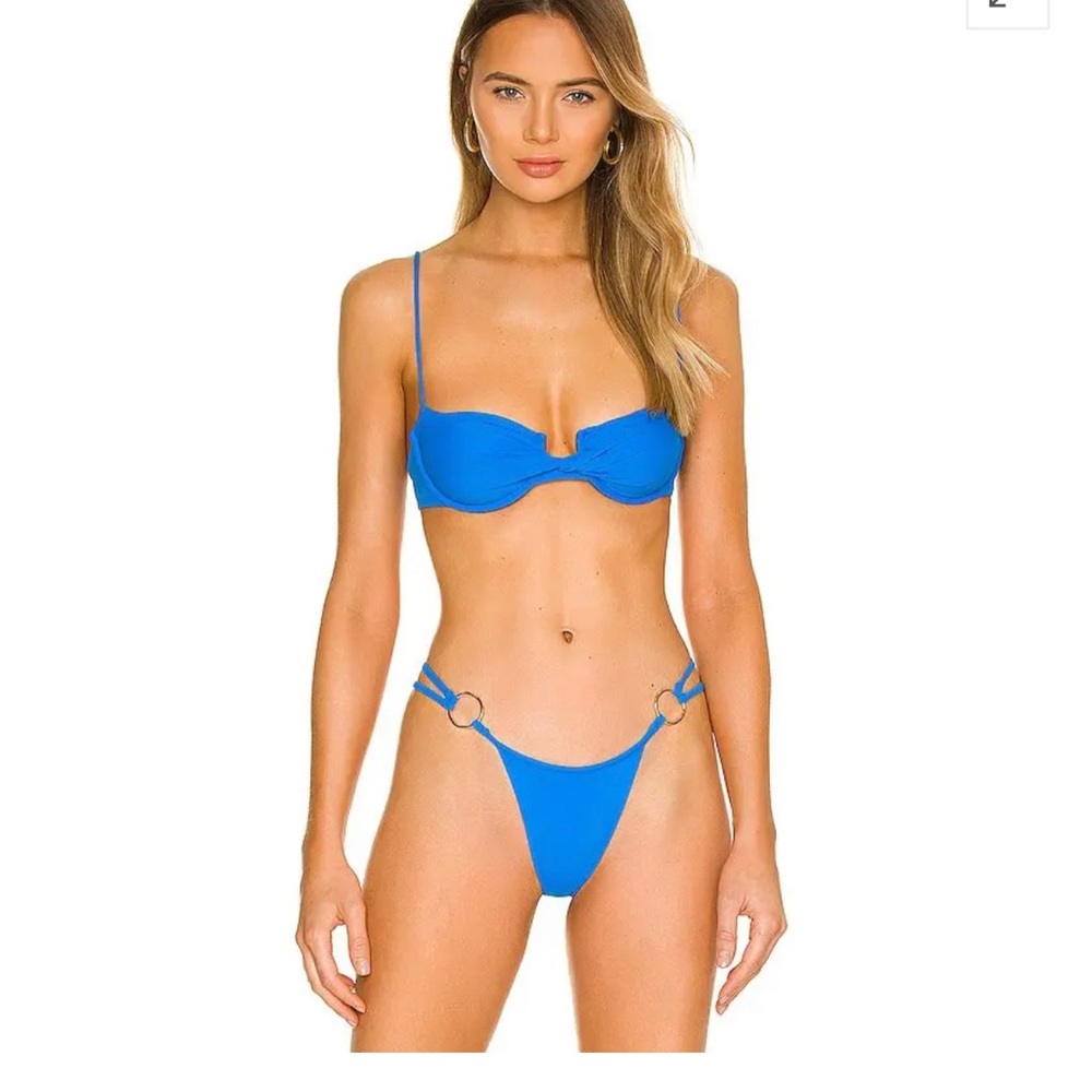 INDAH AMBER BIKINI SET IN BLUE